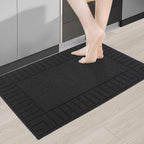 Striped Bordered Kitchen Anti Skid Mats