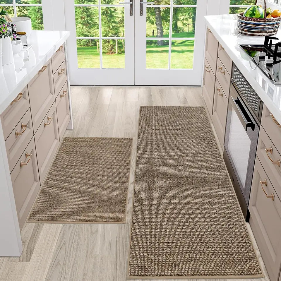 Solid Color Plain Comfortable Kitchen Mats