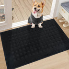 Embossed Waffle Pattern Front Door Mats
