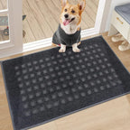 Embossed Waffle Pattern Front Door Mats