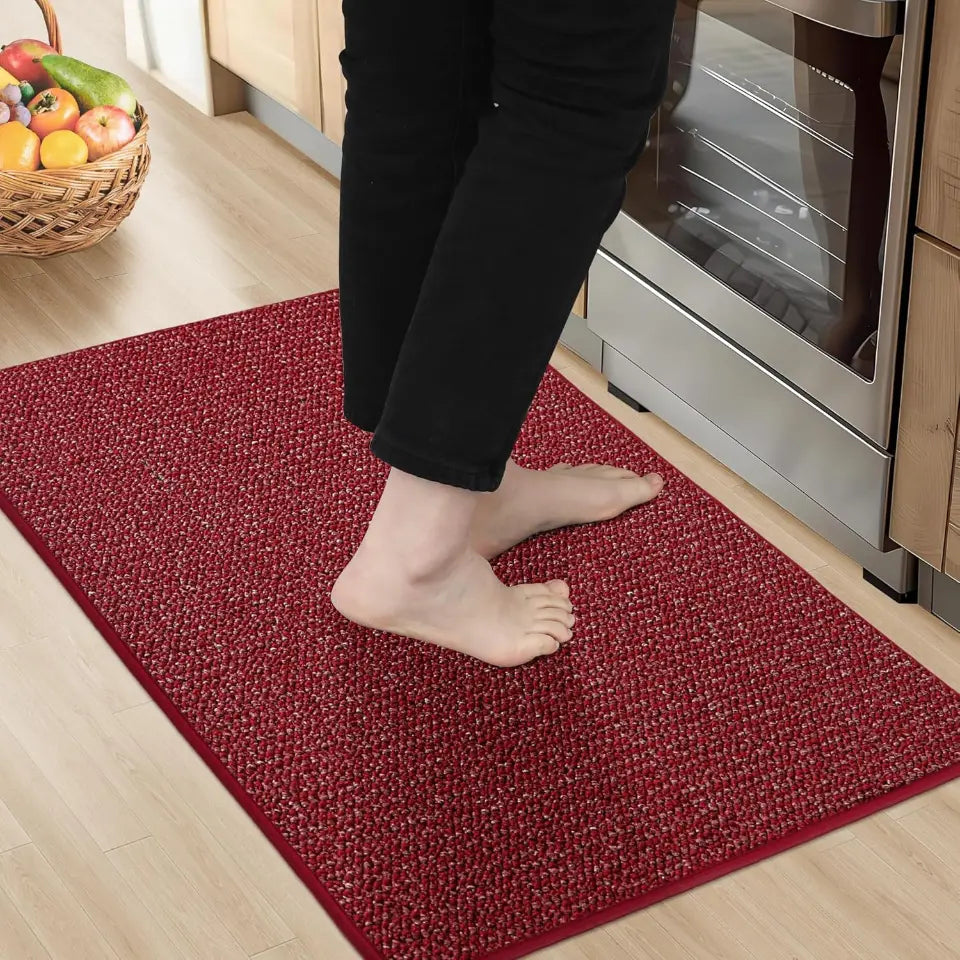 Solid Color Plain Comfortable Kitchen Mats