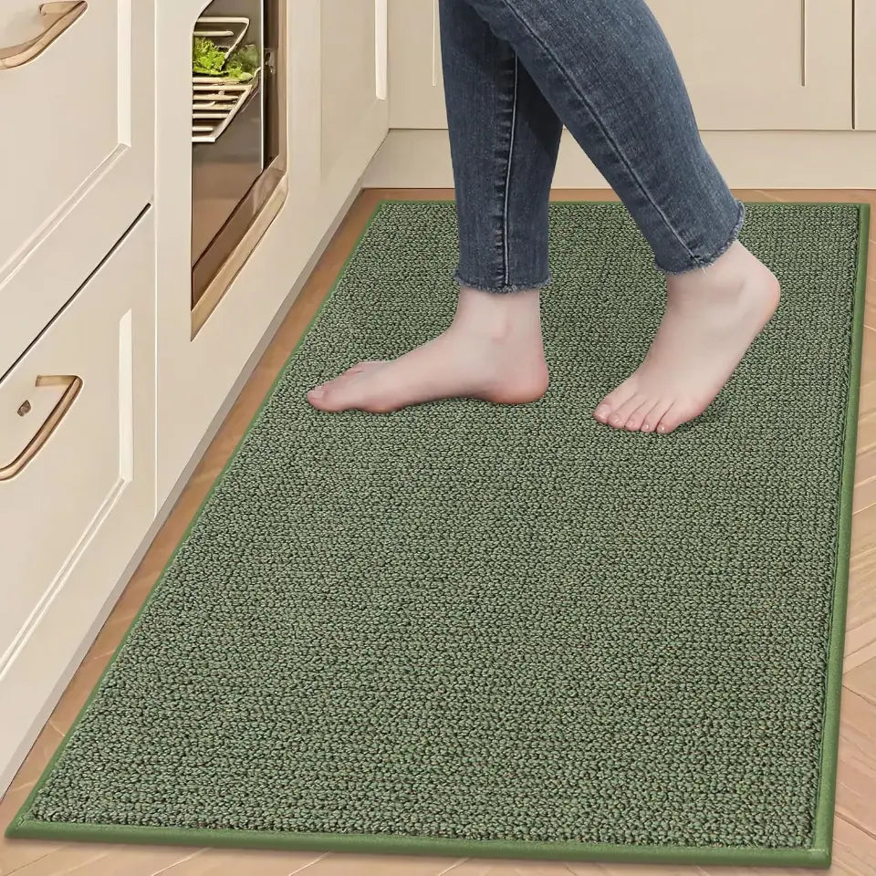 Solid Color Plain Comfortable Kitchen Mats
