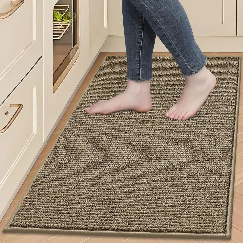 Solid Color Plain Comfortable Kitchen Mats