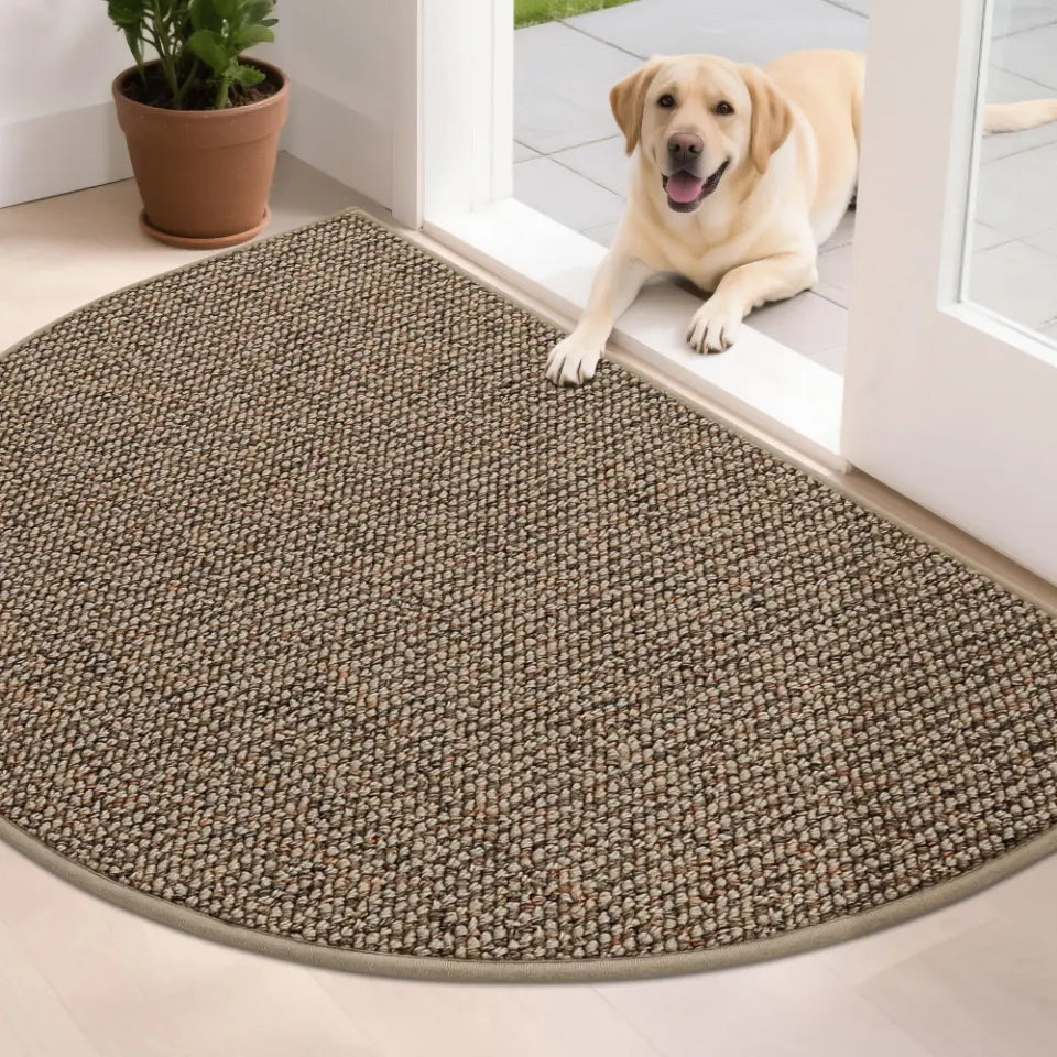 Semicircular Doormat