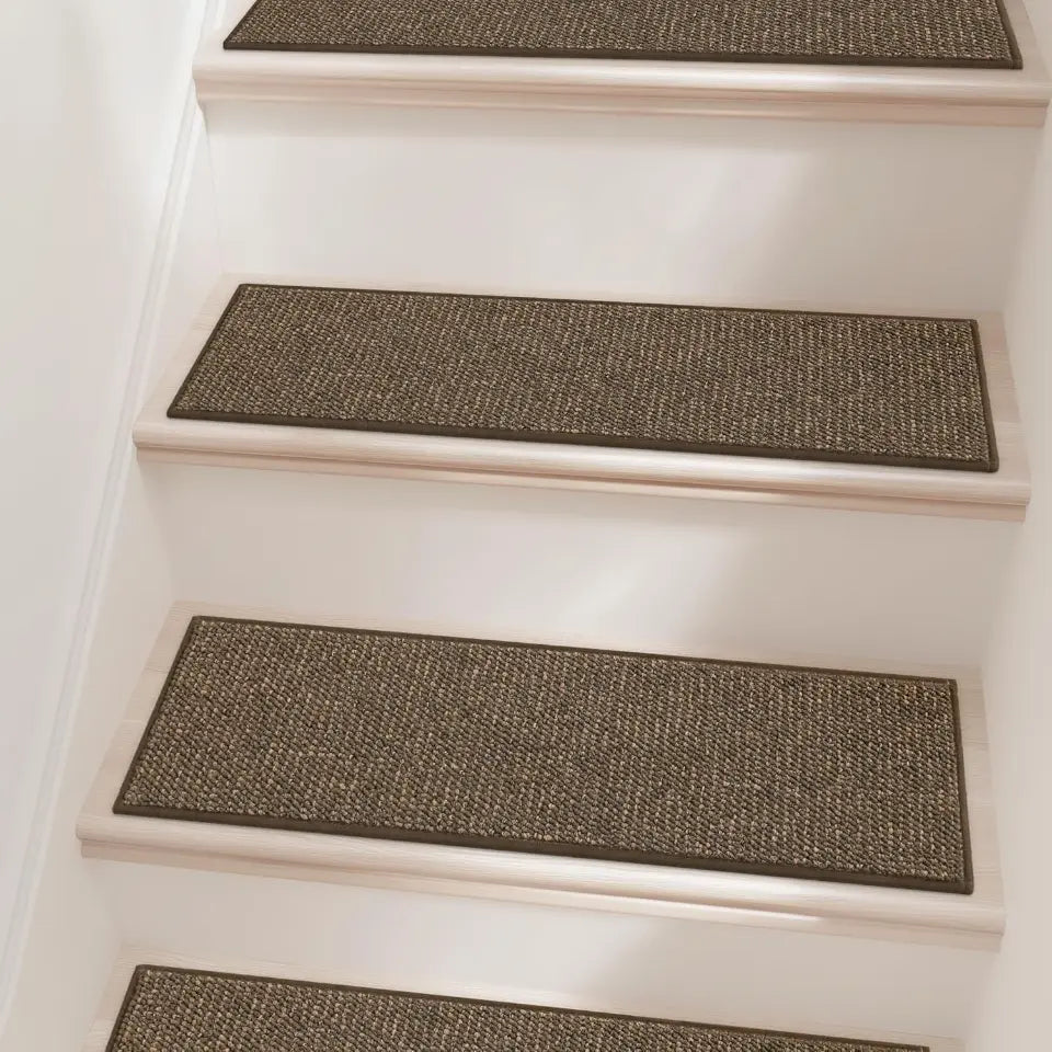 Melange Plain Modern Carpet Sets for Stairs