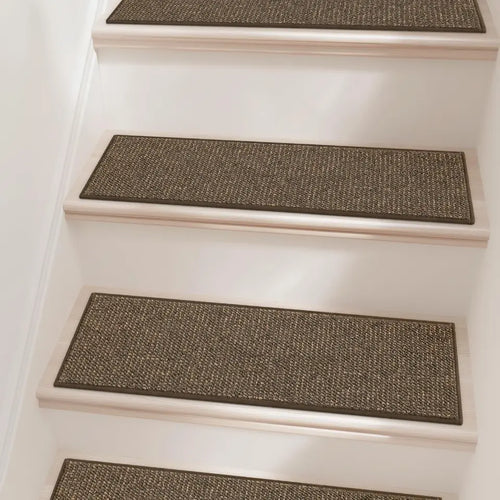 Melange Plain Modern Carpet Sets for Stairs