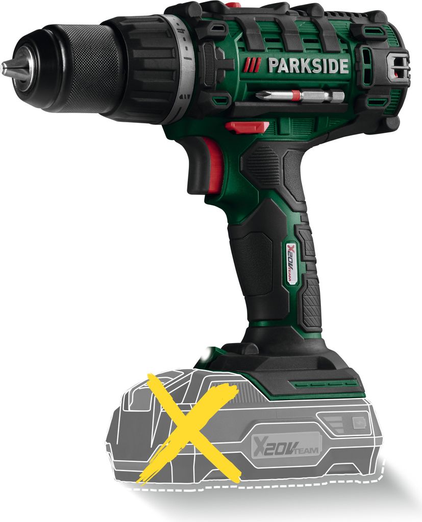 PARKSIDE® 20 V Akku-Bohrschrauber »PABS 20 Li G8«, ohne Akku und Ladegerät