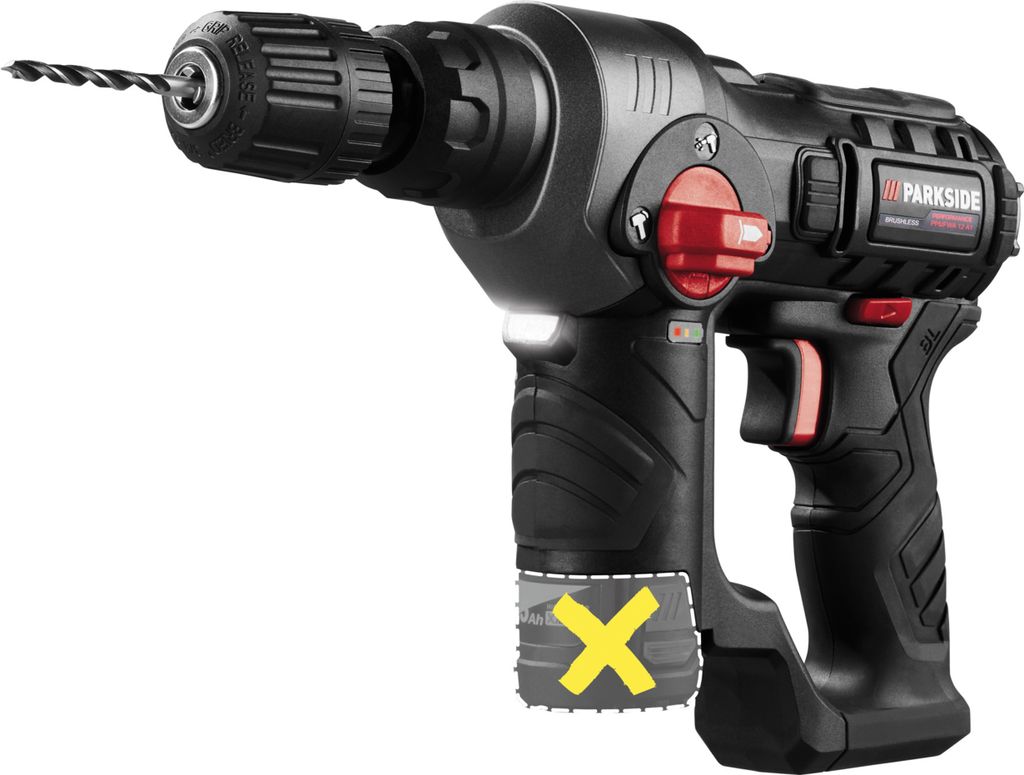 PARKSIDE PERFORMANCE® 12 V Akku-Bohrhammer »PBHAP 12 A1«